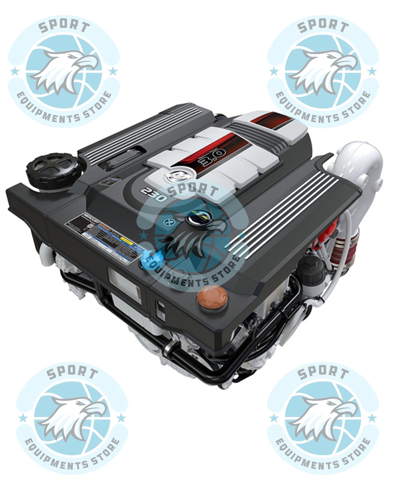 New Mercury 230 HP 3.0L Inboard Diesel Engine - Image 2