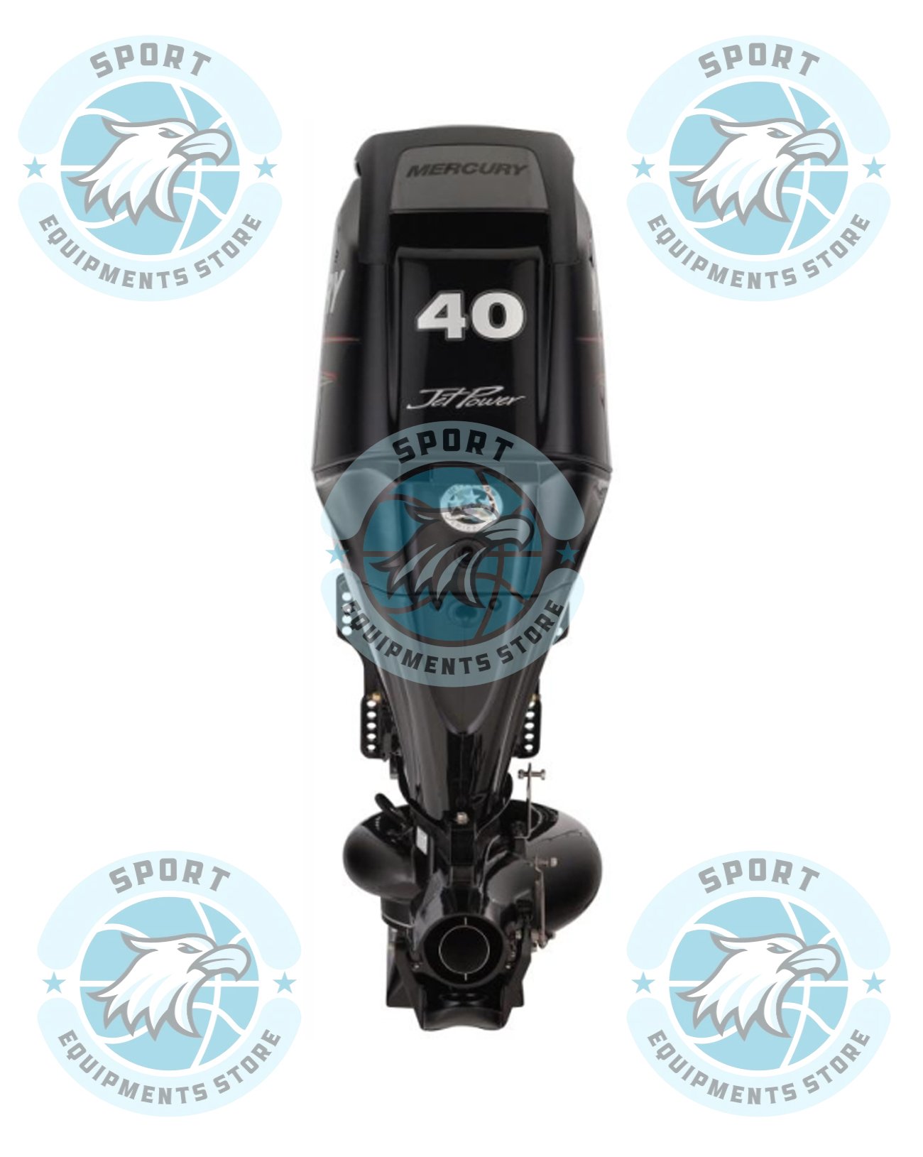 New Mercury 40hp 4 Stroke Jet Outboard Engine 40ELPT - Image 3