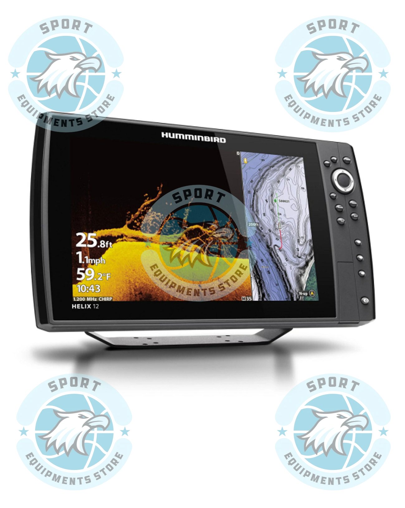 New Humminbird HELIX 12 CHIRP MEGA SI Plus GPS G4N - Image 4