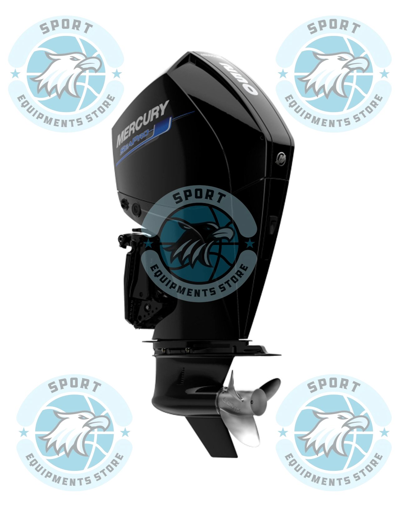 New Mercury 250HP SeaPro Commercial DTS 25"