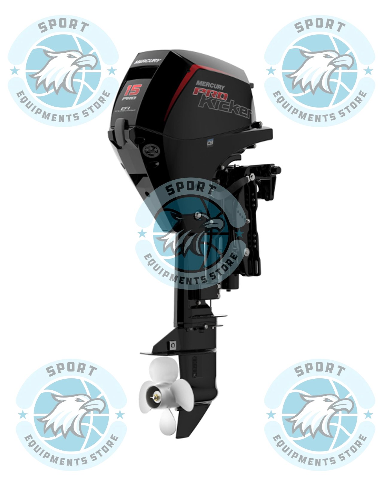 New Mercury ProKicker 15hp Four Stroke EFI Outboard Engine