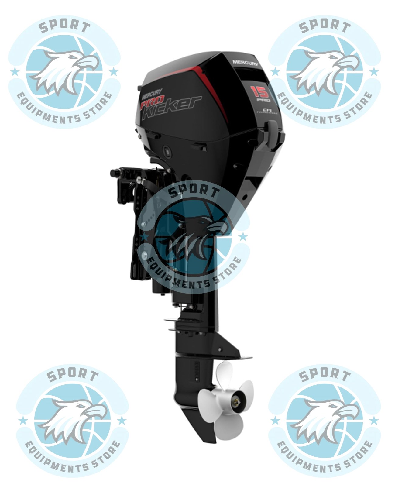 New Mercury ProKicker 15hp Four Stroke EFI Outboard Engine - Image 3