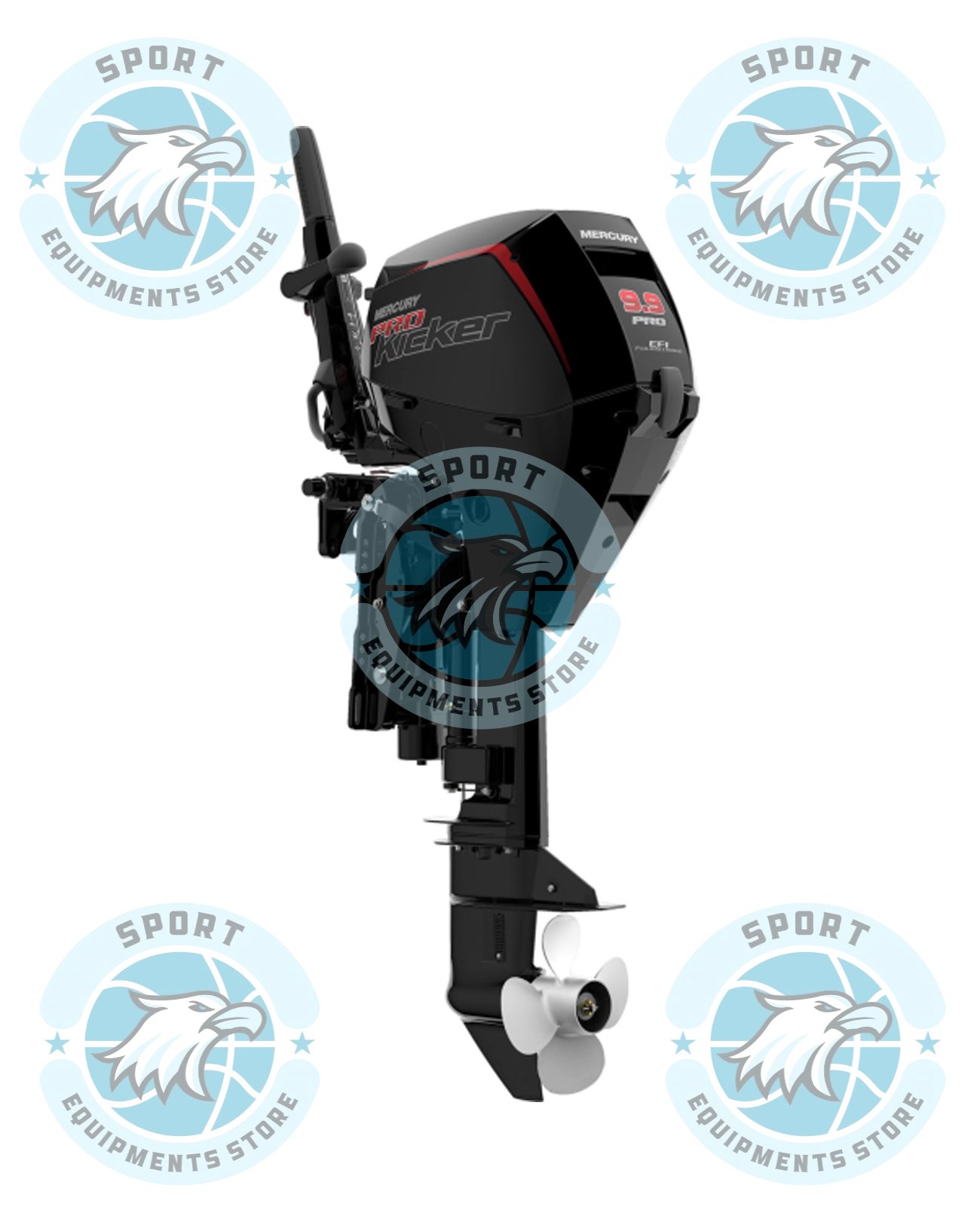 New Mercury ProKicker 9.9hp EXLHPT Four Stroke EFI