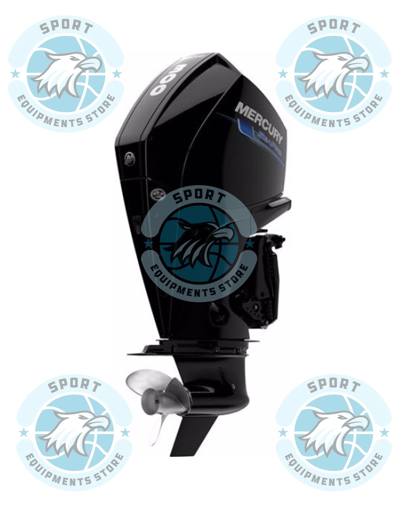 New Mercury 300HP SeaPro Commercial DTS CMS 25"