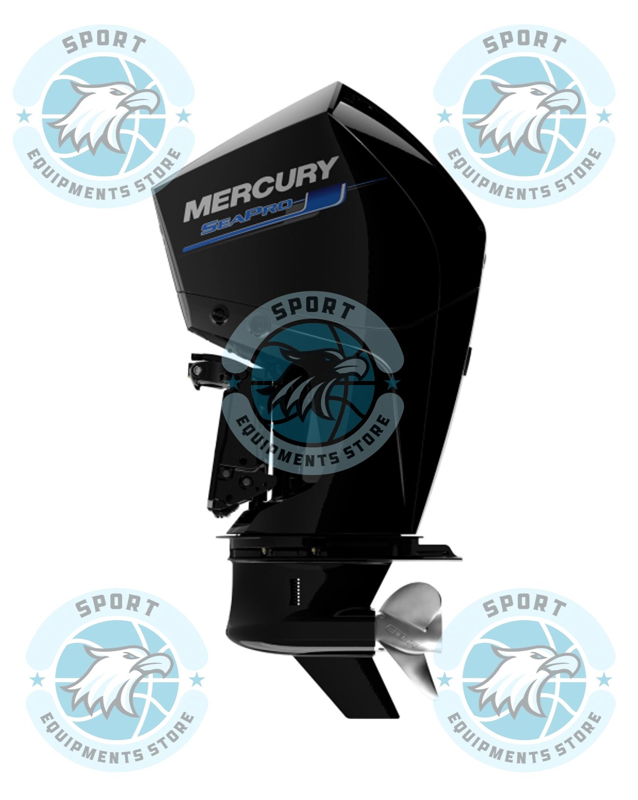 New Mercury 300HP SeaPro Commercial DTS CMS 25" - Image 2