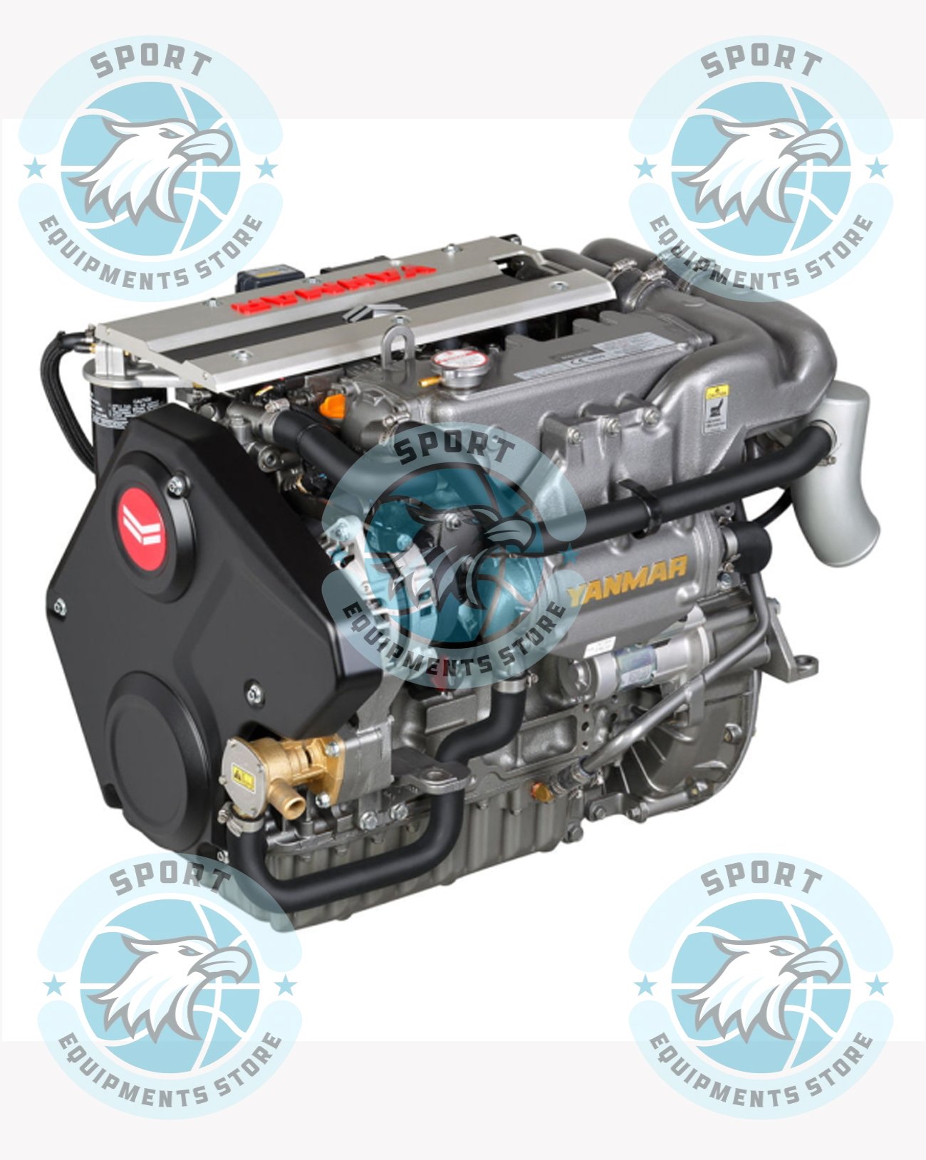 New Yanmar 4JH110 110HP Inboard Diesel Engine