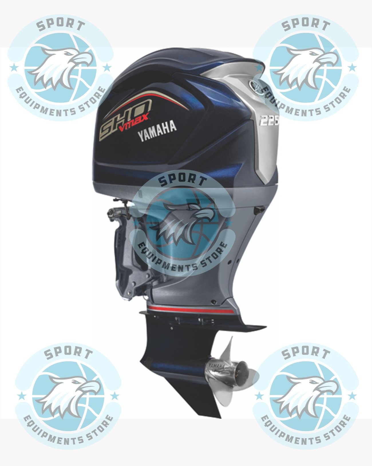 New Yamaha VF225LB 225hp V Max Sho Outboard Engine