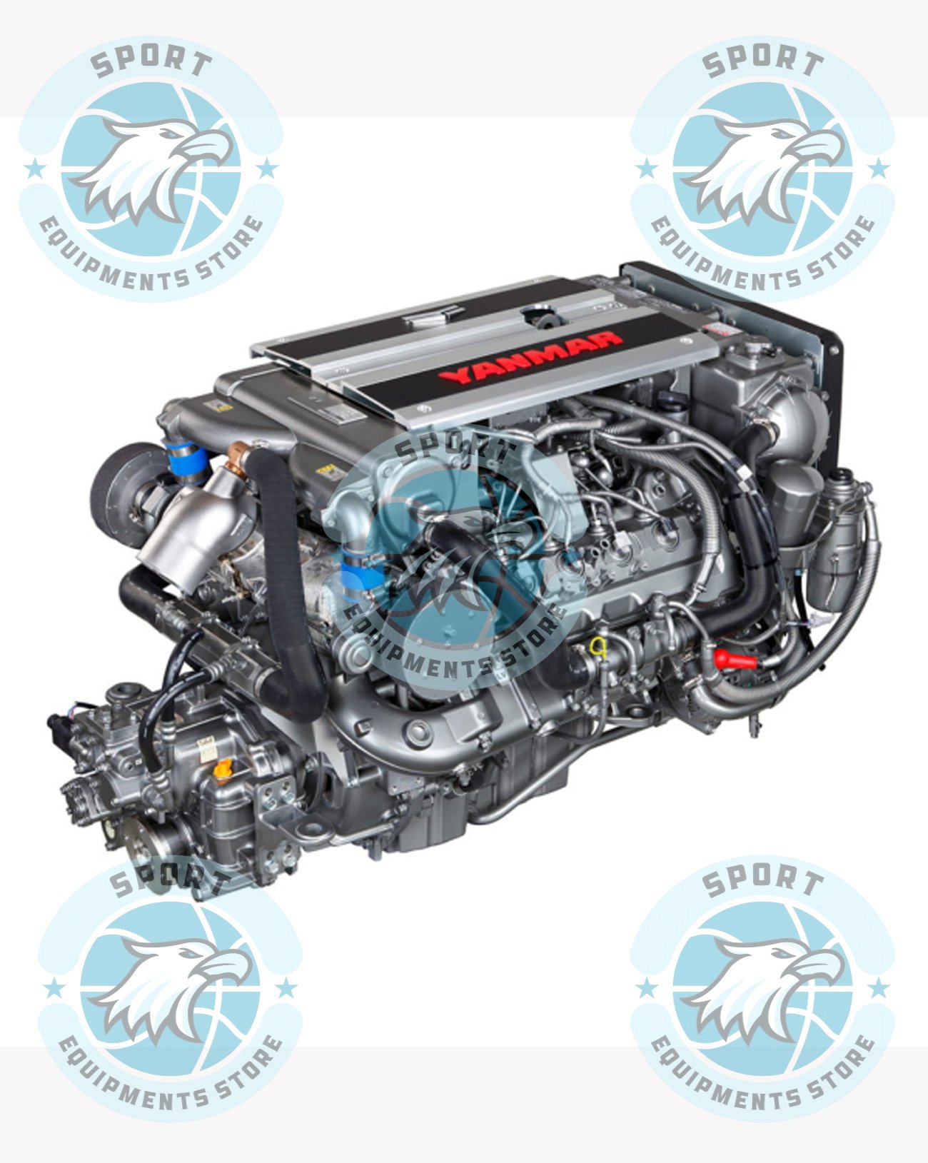 New Yanmar 8LV370 (Z) 370HP Inboard Diesel Engine - Image 2