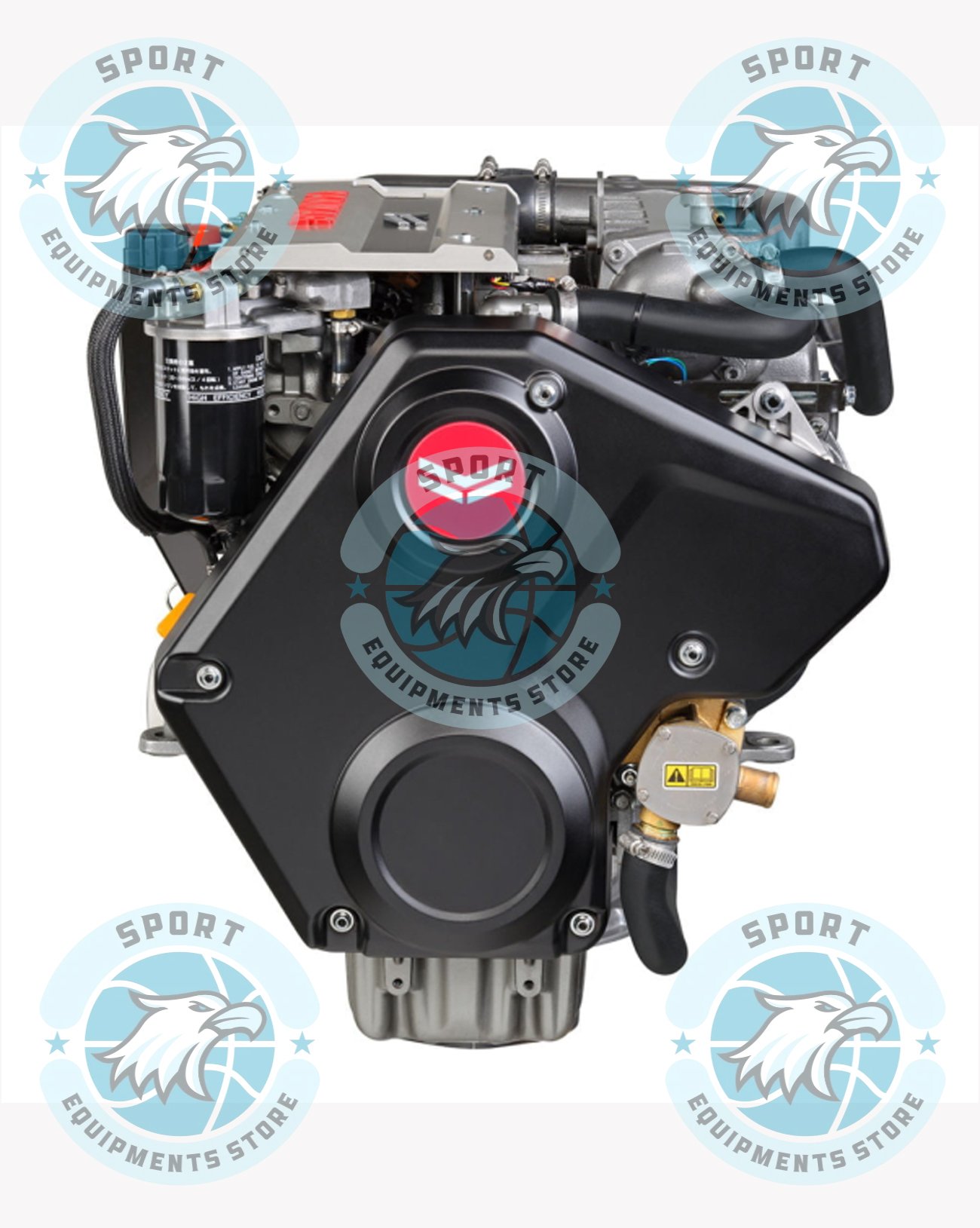 New Yanmar 4JH110 110HP Inboard Diesel Engine - Image 3