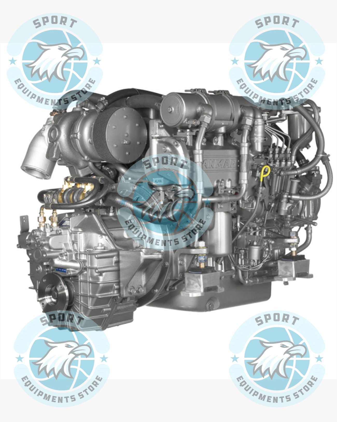 New Yanmar 4LHA-STP (Z) 240HP Inboard Diesel Engine - Image 4