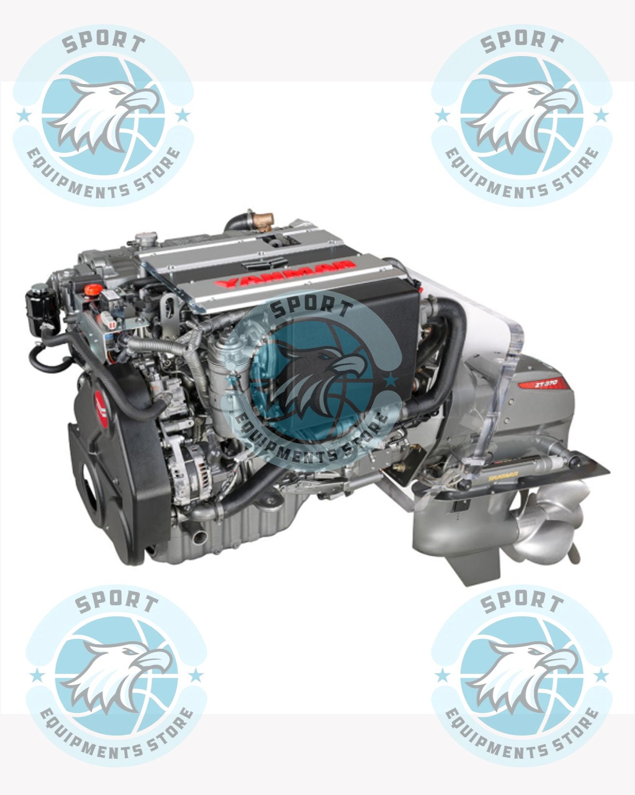 New Yanmar 4LV250 (Z) 250HP Inboard Diesel Engine - Image 4