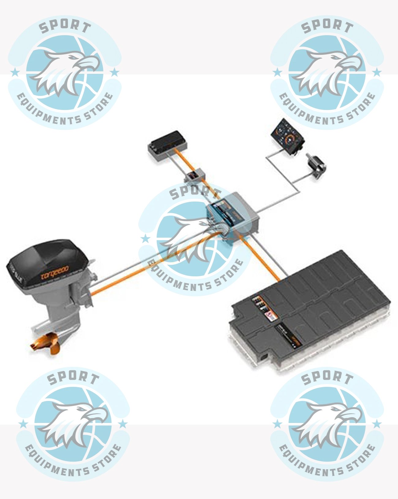 New Torqeedo Deep Blue 25 RL 40 HP Electric Outboard - Image 2