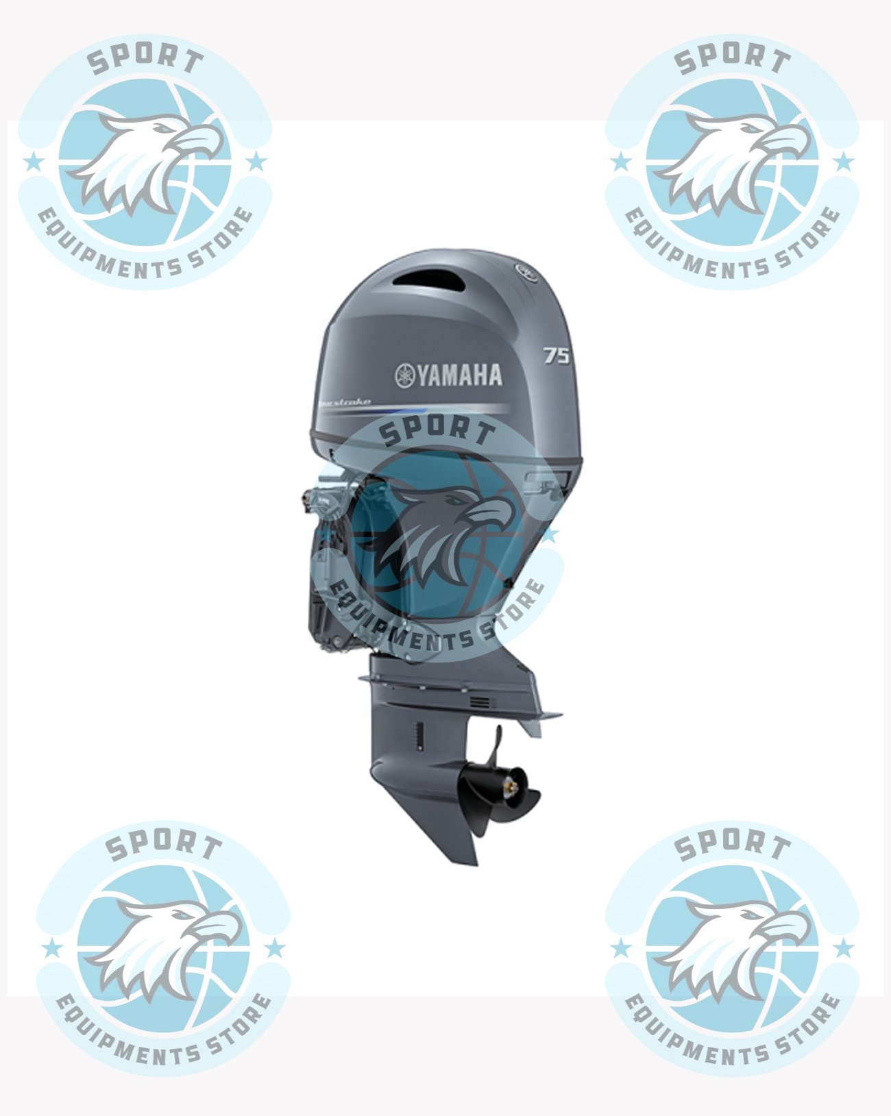 New Yamaha F75 75HP 4 Stroke Long Shaft Outboard Engine