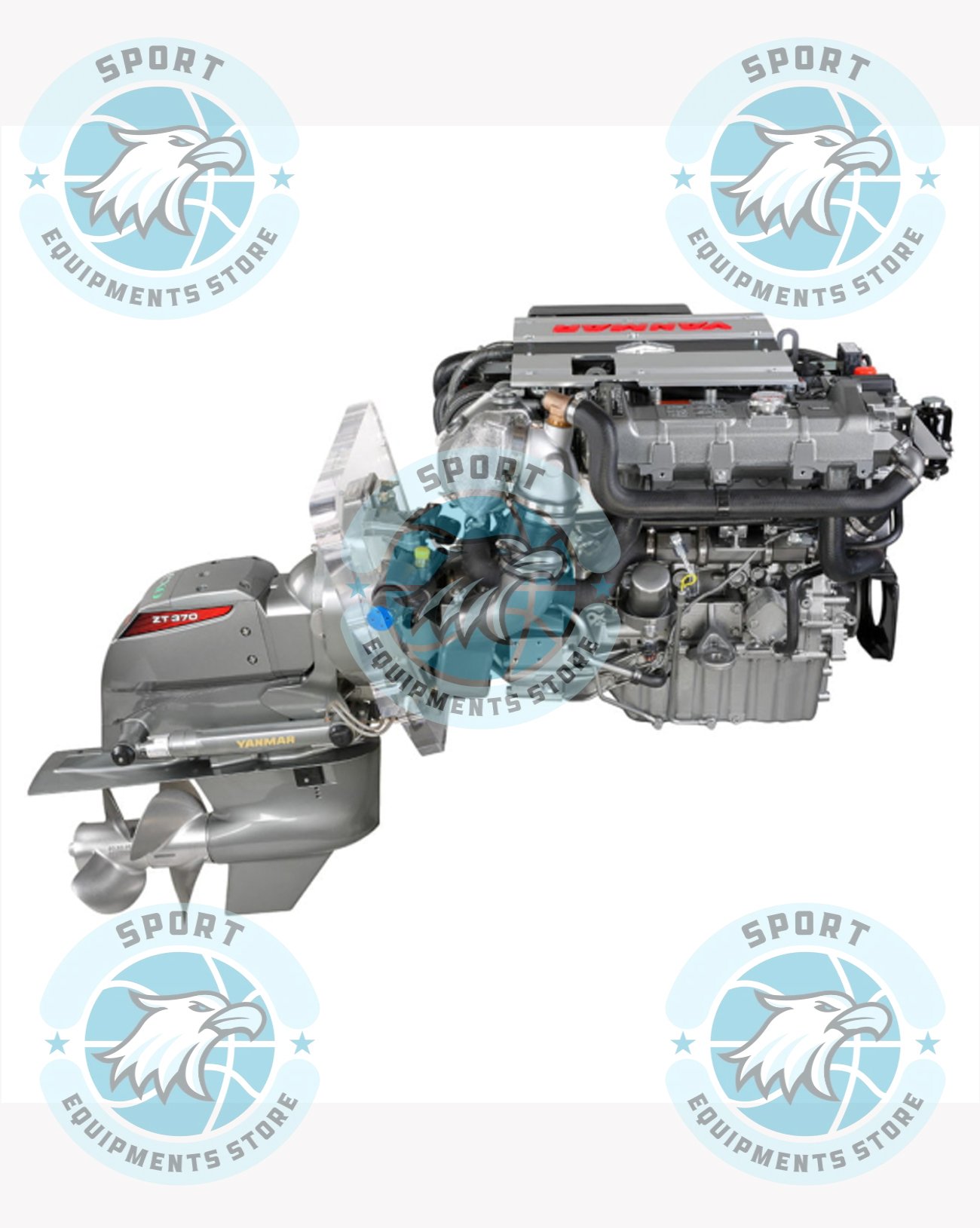 New Yanmar 4LV195 (Z) 195HP Inboard Diesel Engin - Image 2