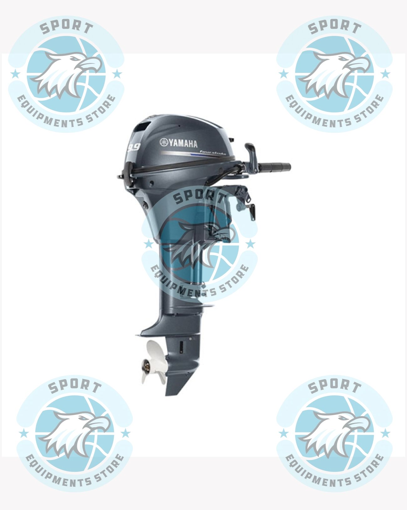 New Yamaha Portable F9.9 9.9HP 4 Stroke Outboard Engine - Image 2