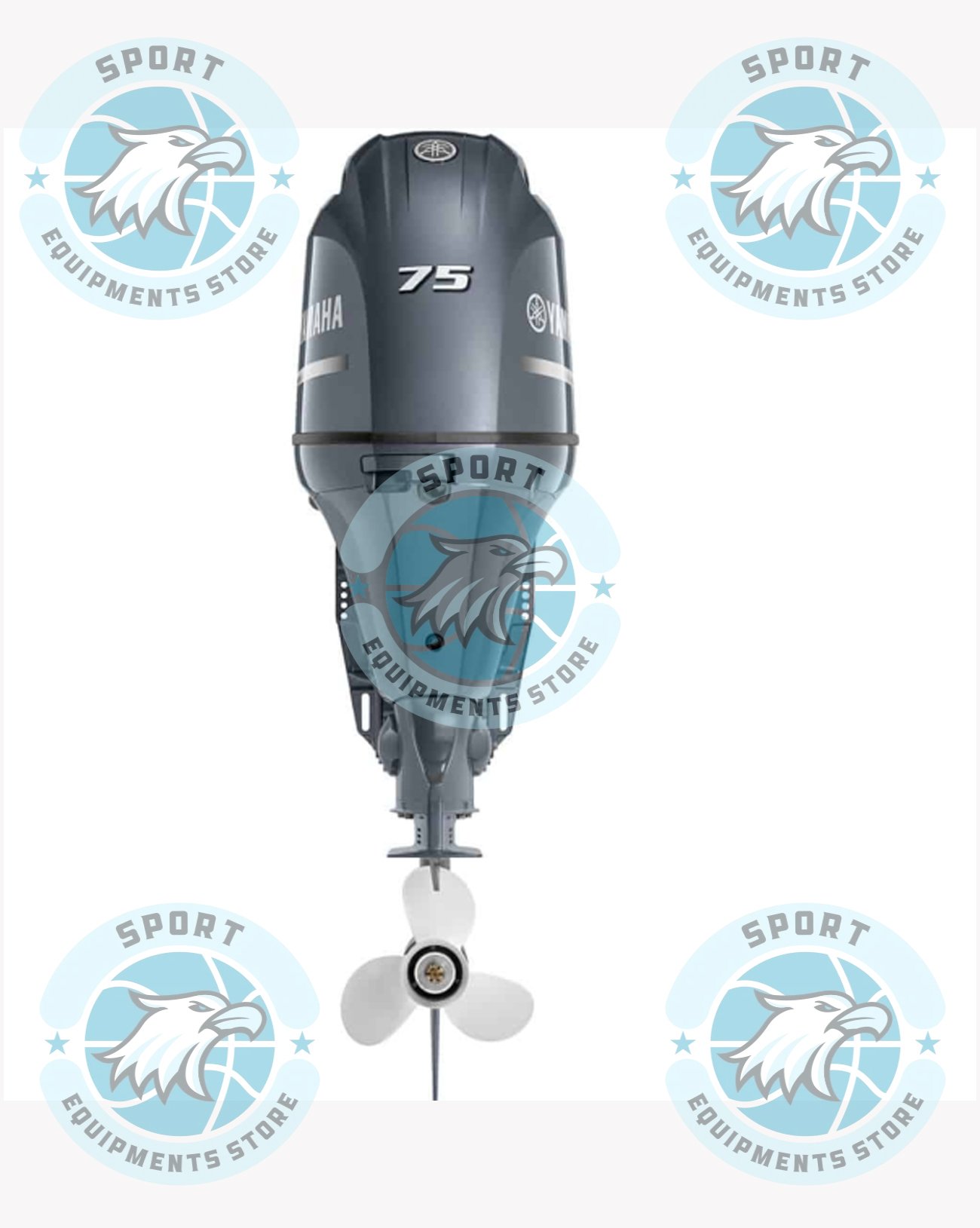 New Yamaha F75 75HP 4 Stroke Long Shaft Outboard Engine - Image 3