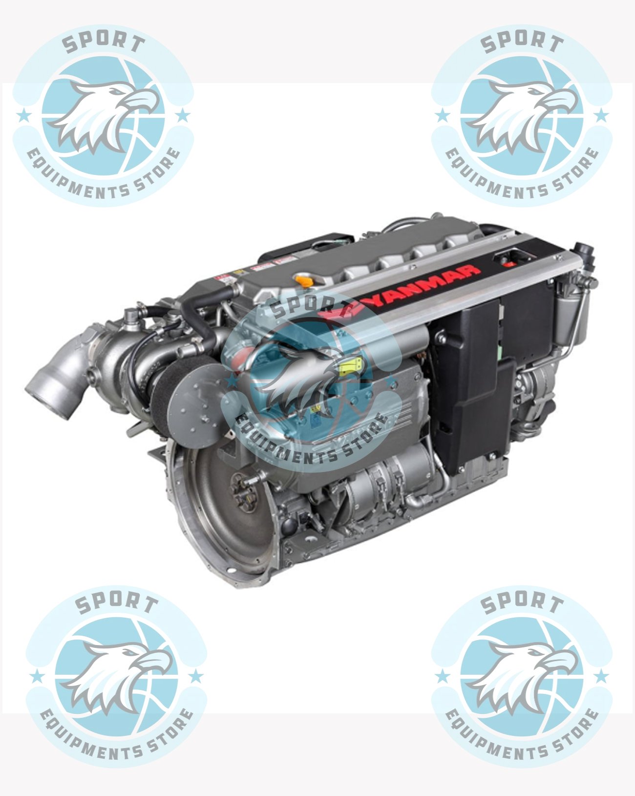 New Yanmar 6LY440 440HP Inboard Diesel Engine - Image 3