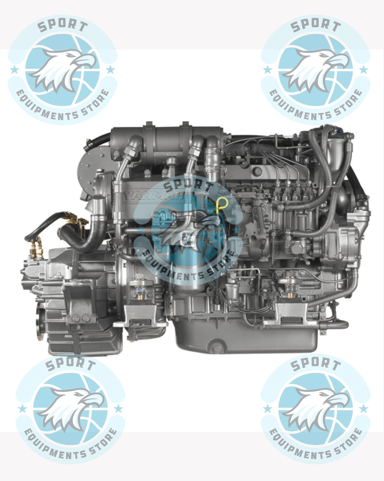 New Yanmar 4LHA-DTP (Z) 200HP Inboard Diesel Engine - Image 4