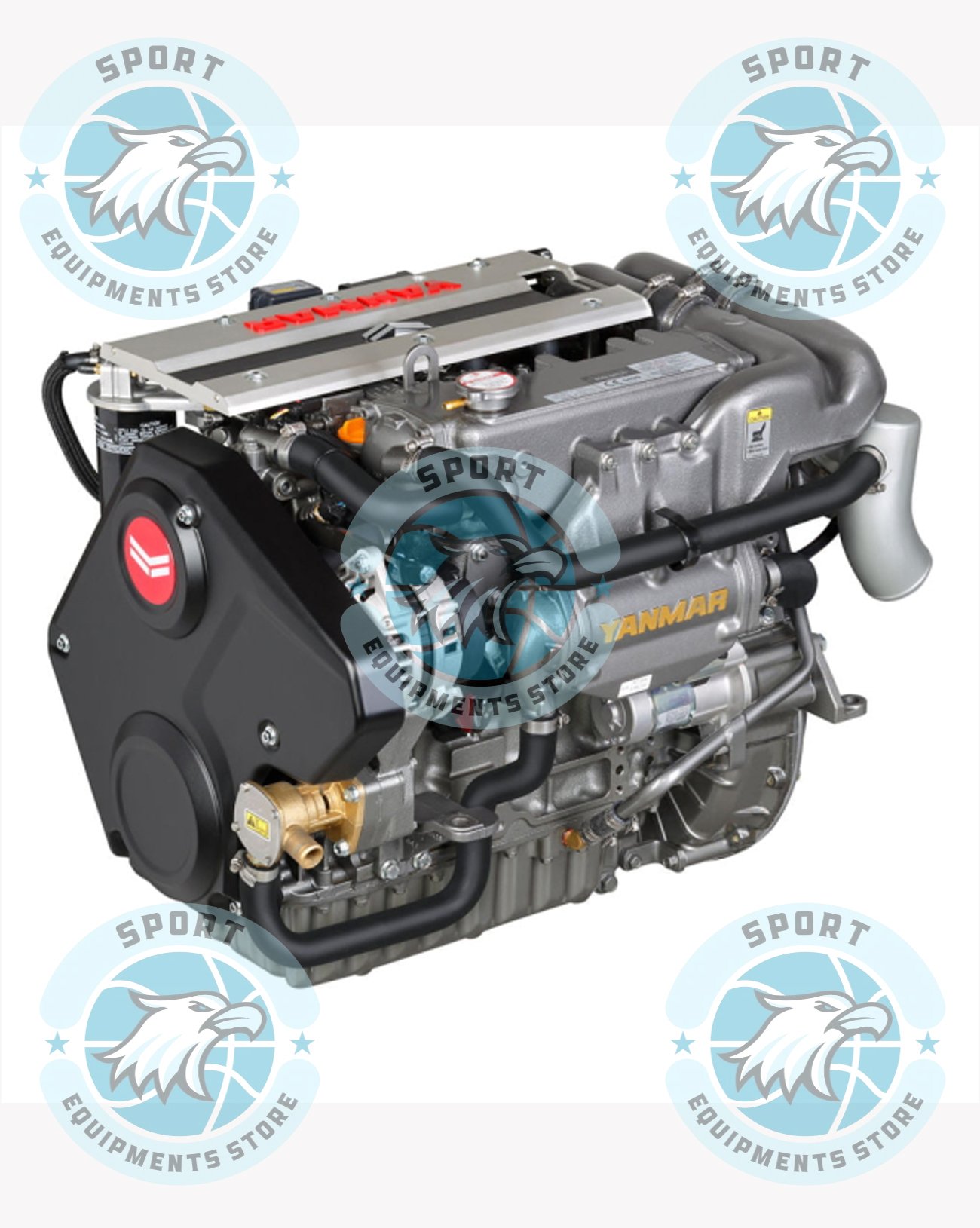 New Yanmar 4JH45 45HP Inboard Diesel Engine