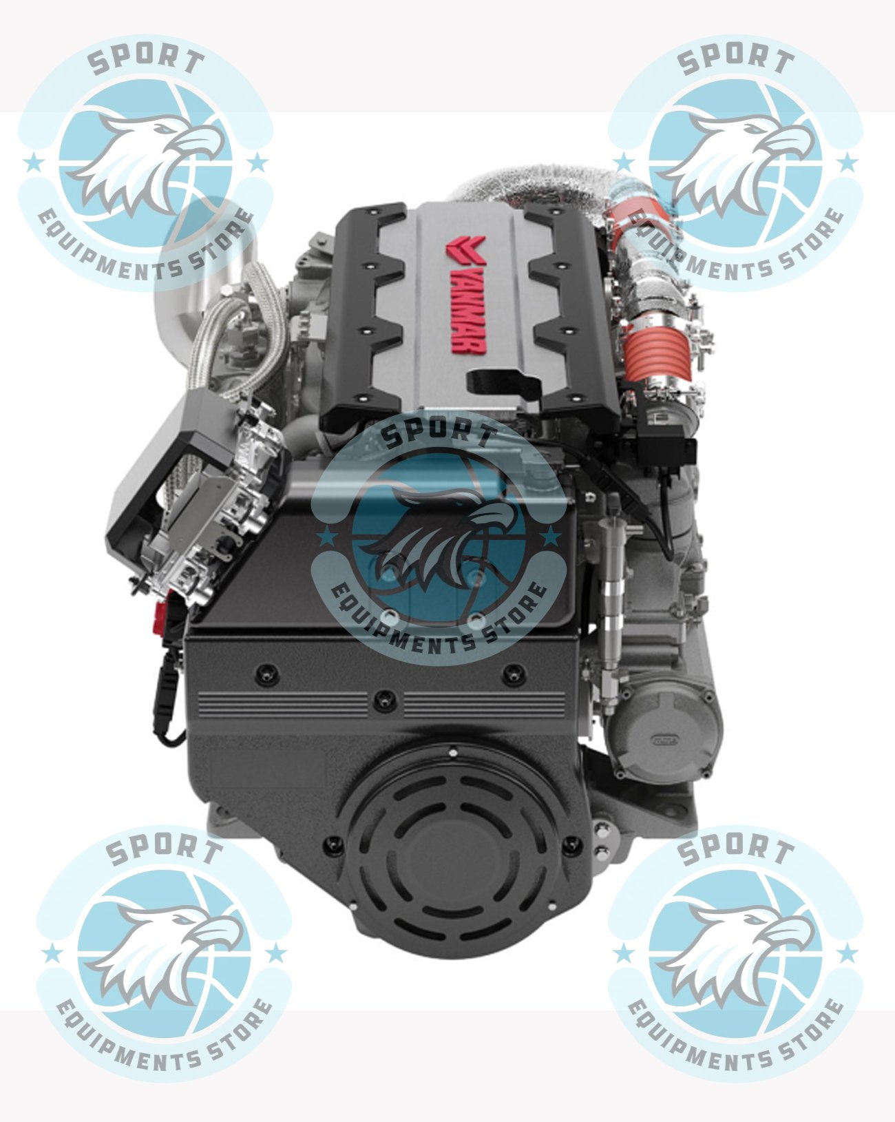 New Yanmar 6LF550 550HP Inboard Diesel Engine - Image 2
