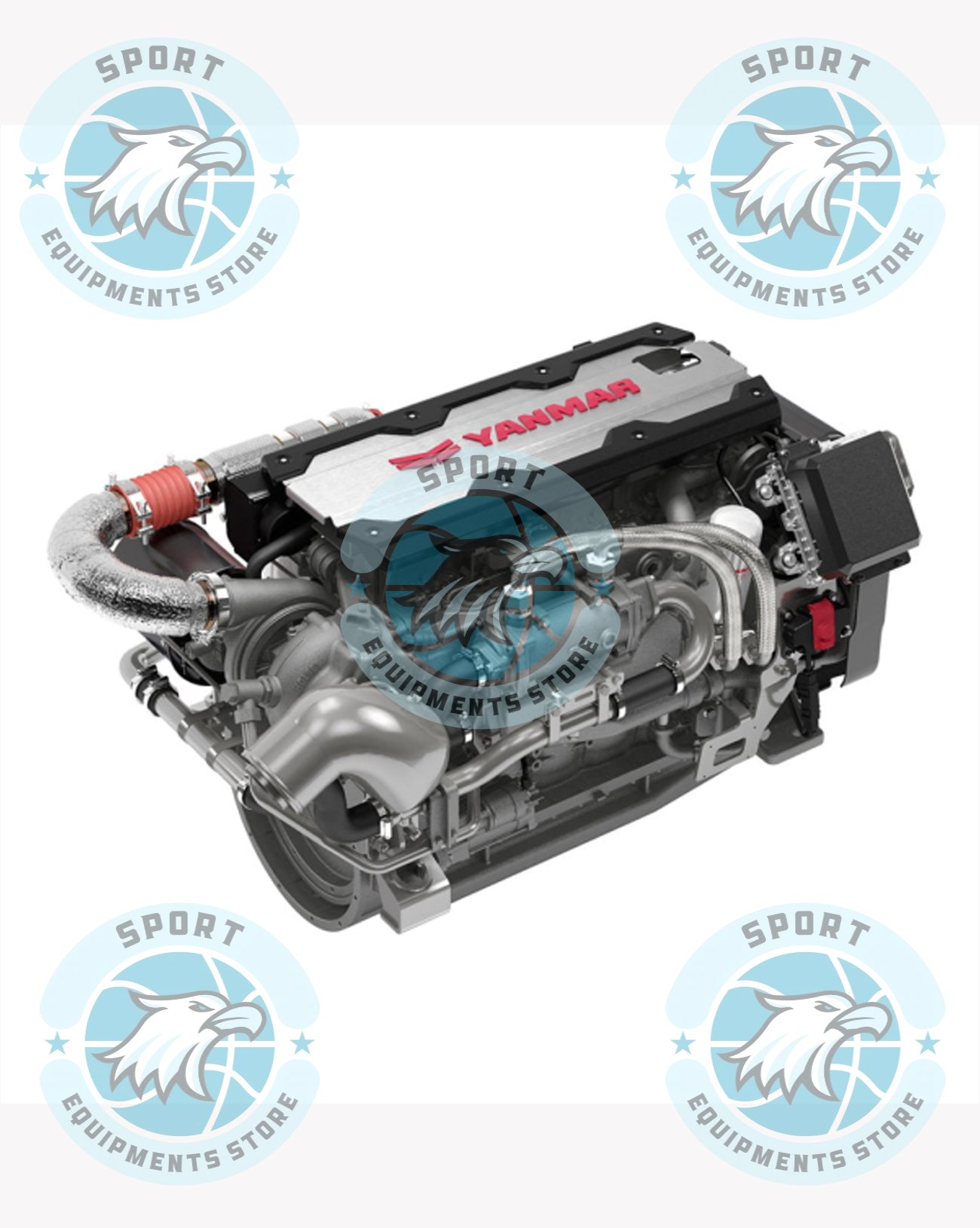 New Yanmar 6LF550 550HP Inboard Diesel Engine - Image 4
