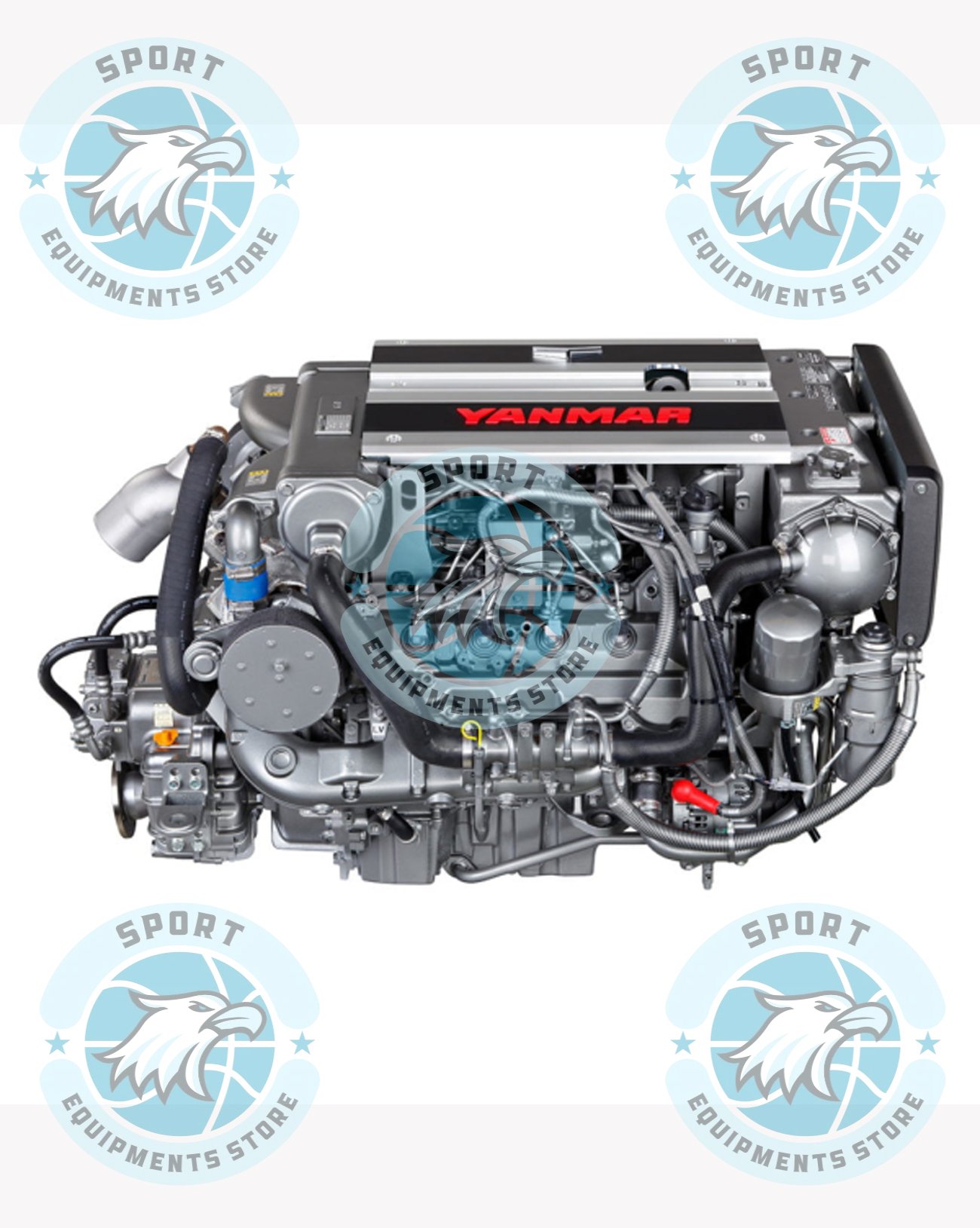 New Yanmar 8LV320 (Z) 320HP Inboard Diesel Engine - Image 2
