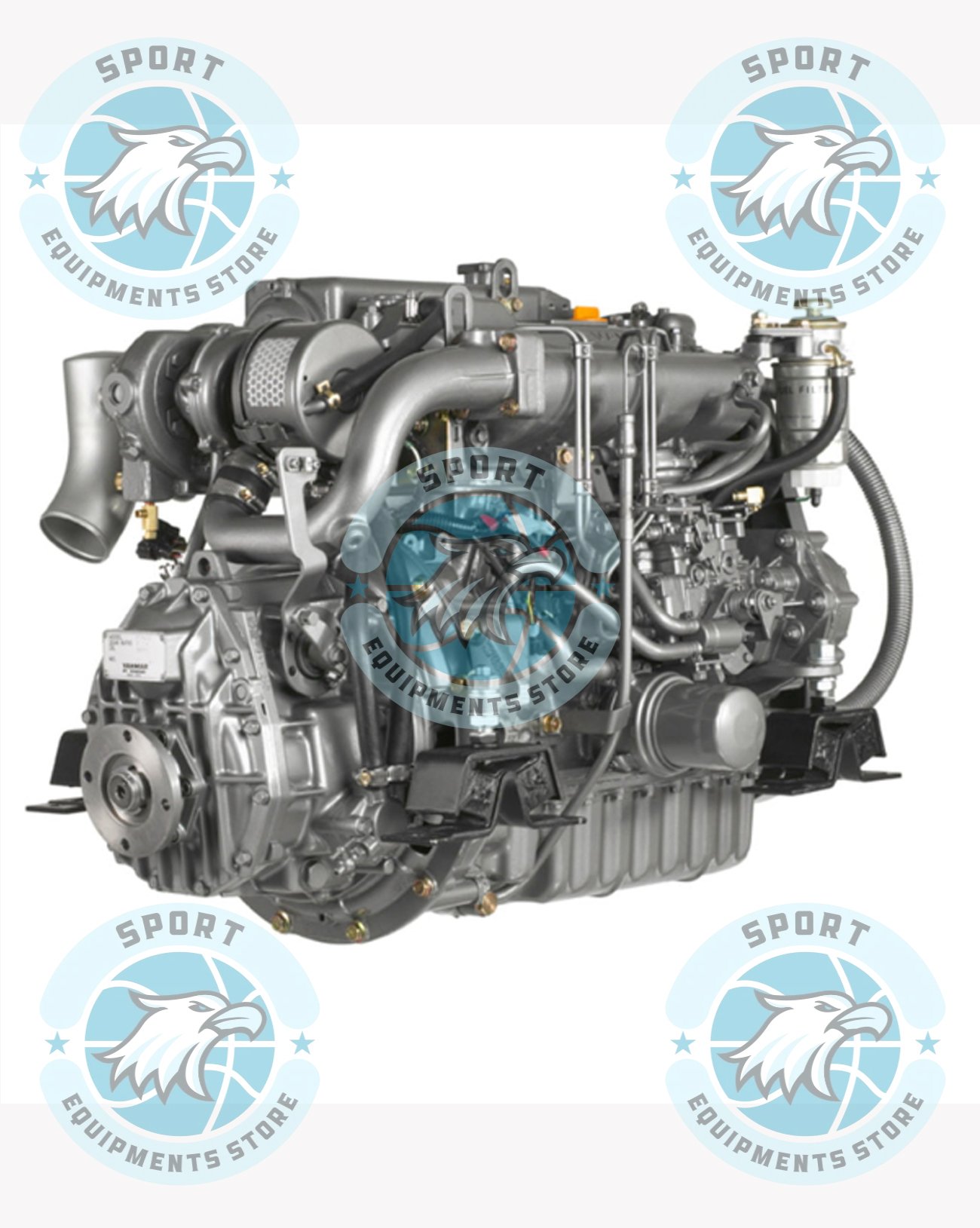 New Yanmar 4JH4-TE 75HP Inboard Diesel Engine - Image 3