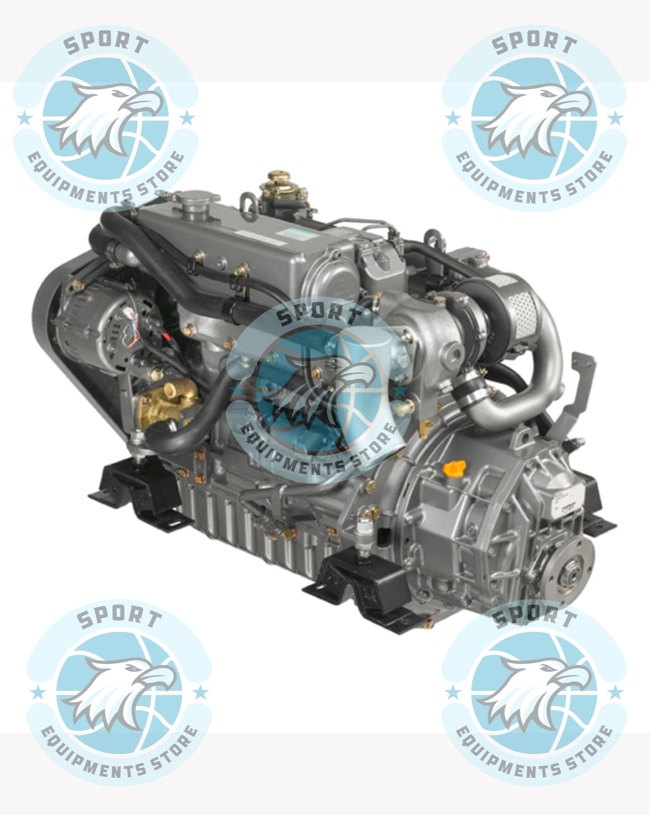 New Yanmar 4JH4-TE 75HP Inboard Diesel Engine - Image 4