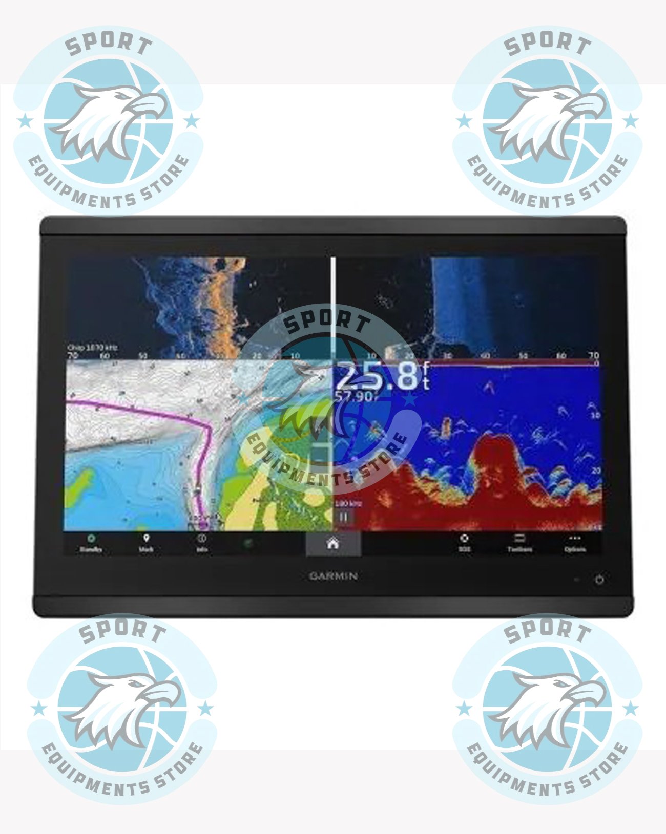Garmin Gpsmap 8616xsv Combo Gps/Fishfinder Gn+