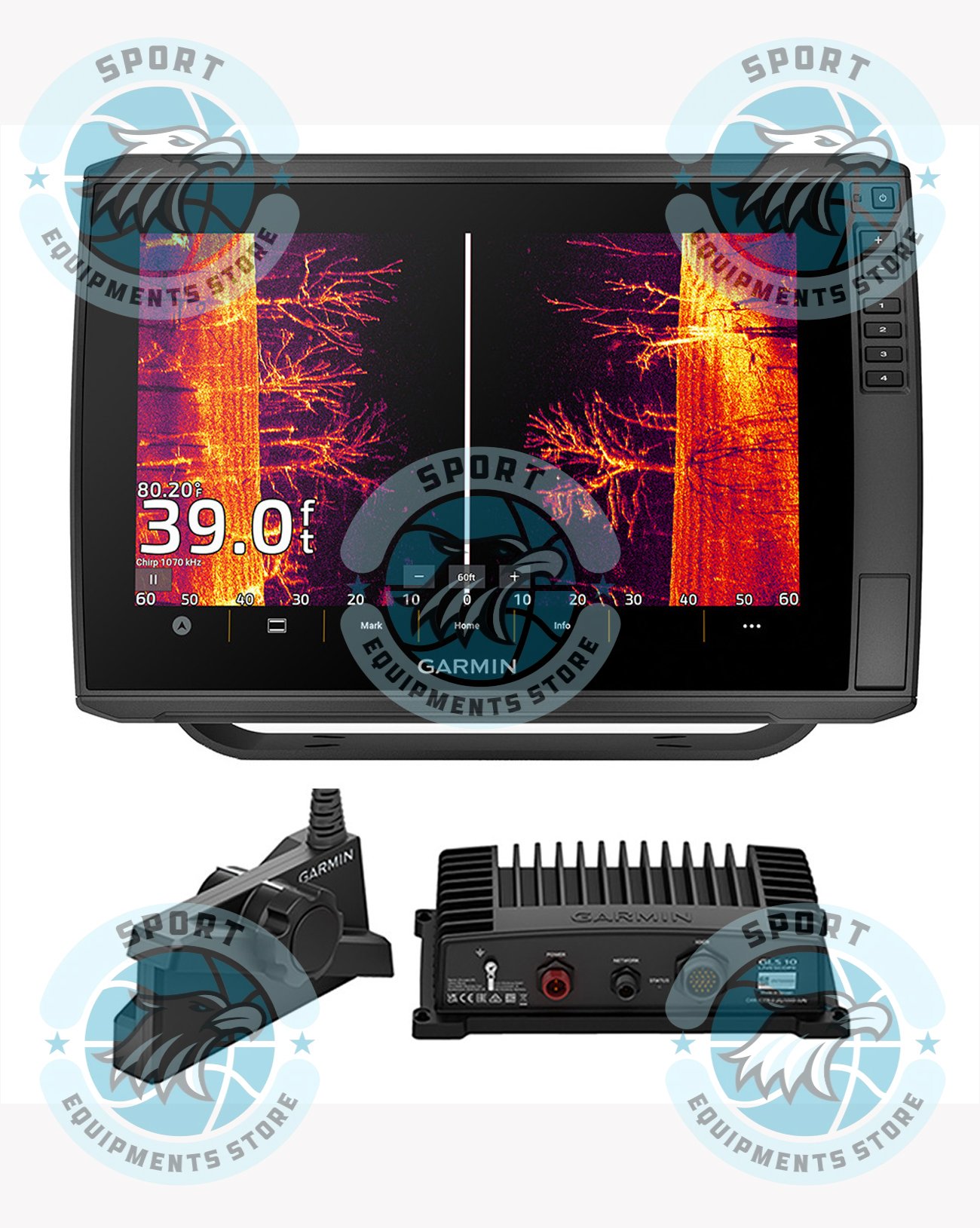 Garmin ECHOMAP Ultra 2 126sv LiveScope Plus LVS34 Bundle - Image 2