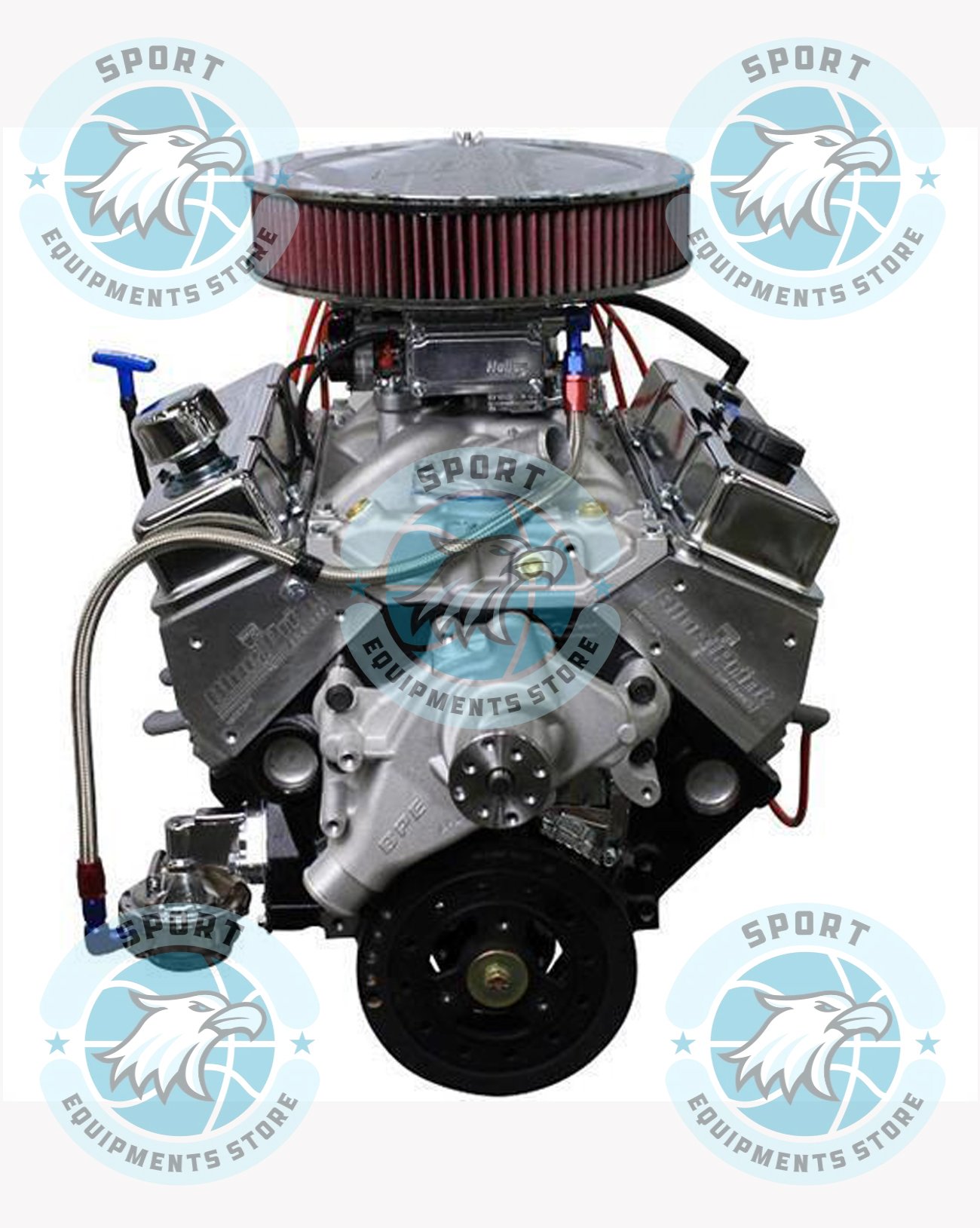 350 Deluxe Dressed Carbureted Crate Engine - Image 2