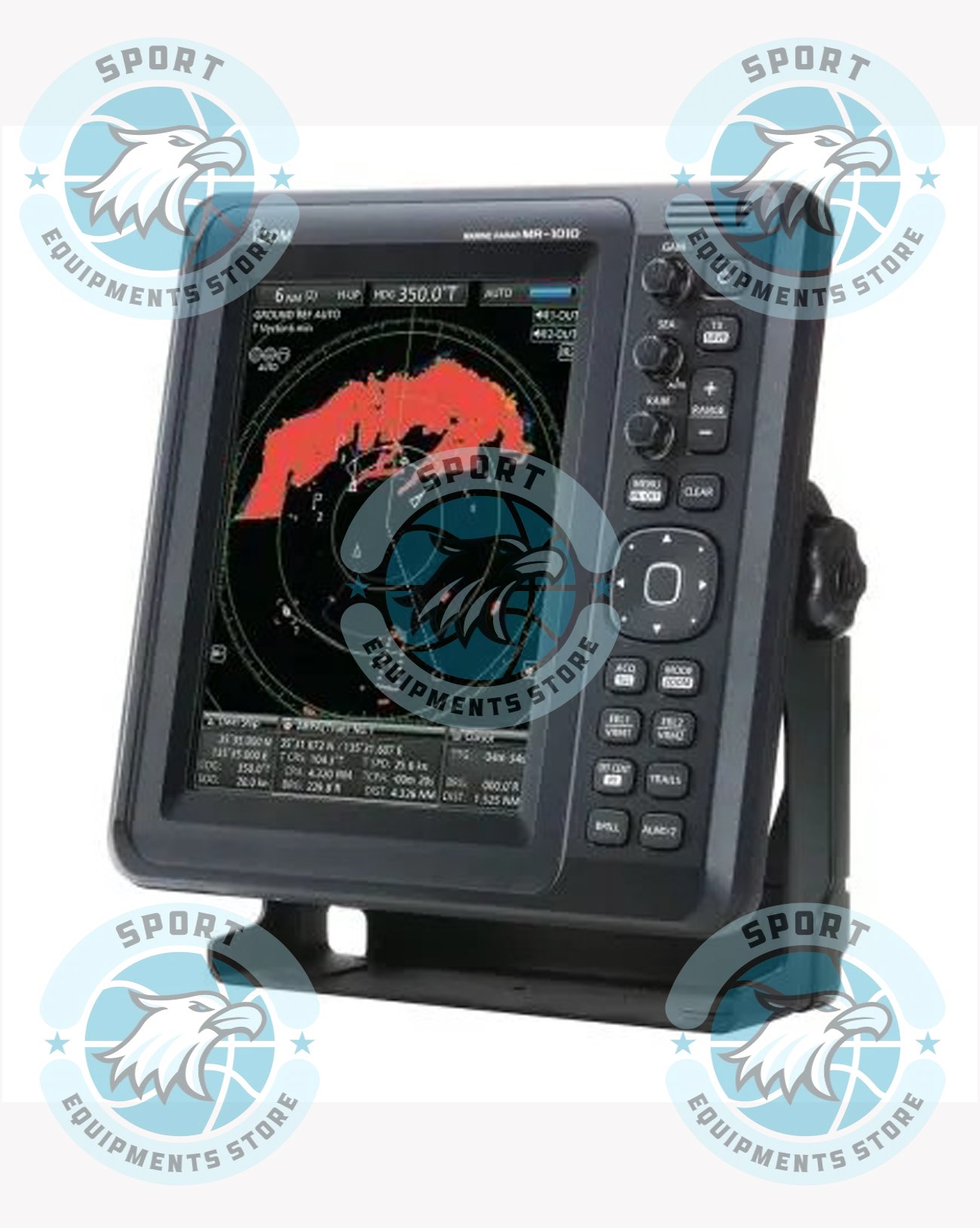 Icom Mr1010rii Marine Radar 4kw Color Lcd